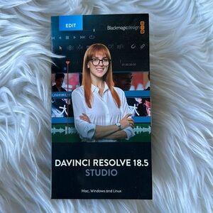 Davinci Resolve Studio 18.5 Editing Software